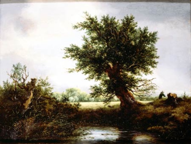 Jacob van Ruisdael – Een knotwilg bij een duinmeer