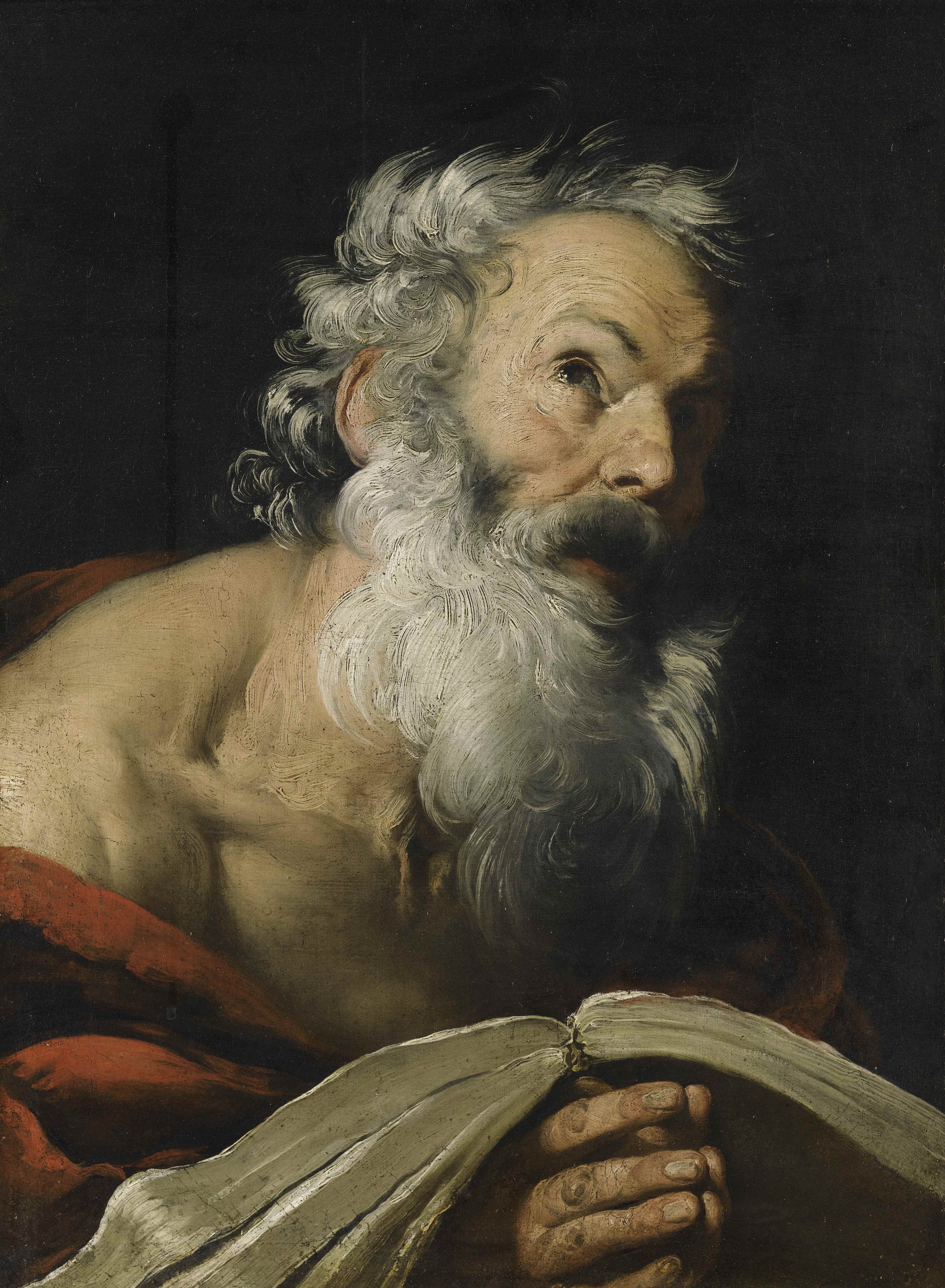 bernardo strozzi, heilige hieronymus